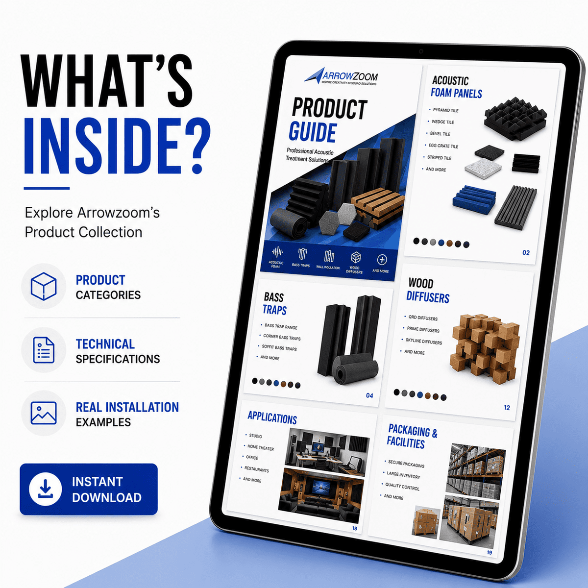 FREE Acoustic Foam Product Guide
