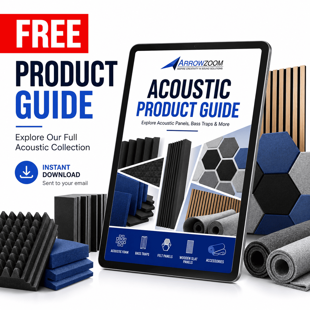 FREE Acoustic Foam Product Guide