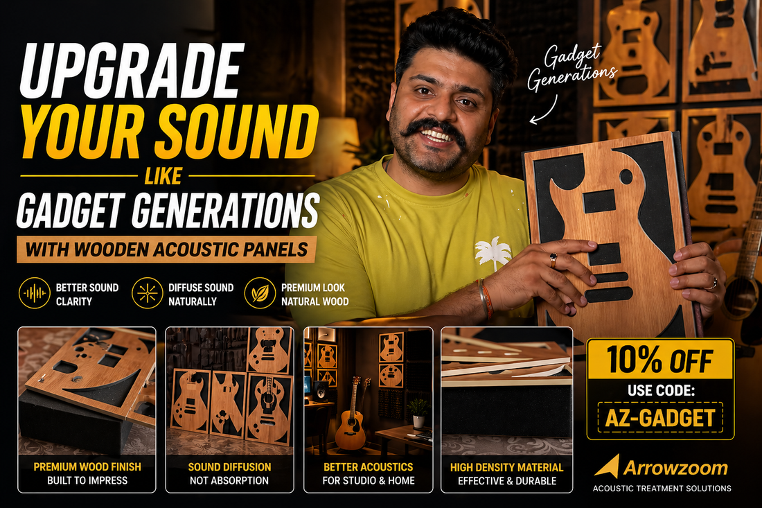 Upgrade Your Sound Like Gadget Generations with Wooden Acoustic Panels