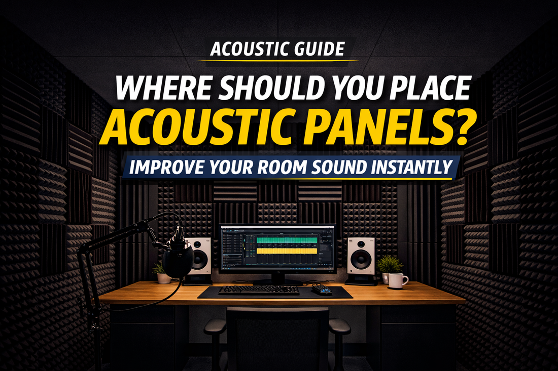 Where Should You Place Acoustic Panels in a Room?