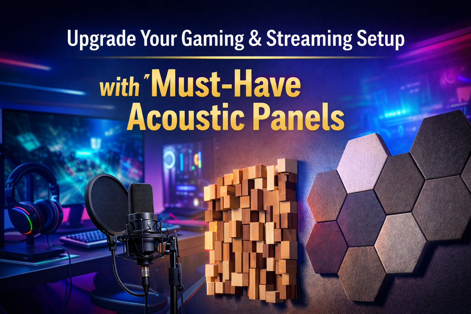 Mar Setup Upgrade Your Gaming & Streaming Setup with These Must-Have Acoustic Pa ...