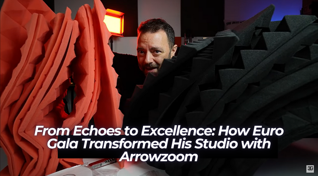 From Echoes to Excellence: How Euro Gala Transformed His Studio with Arrowzoom