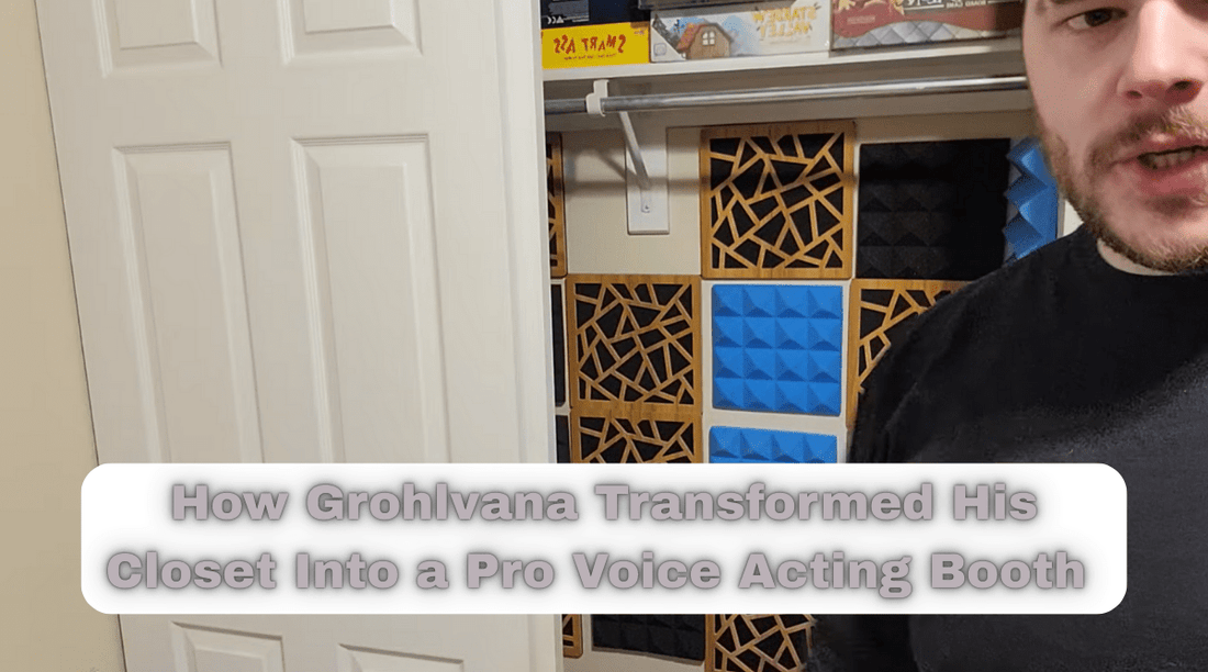 How Grohlvana Transformed His Closet Into a Pro Voice Acting Booth