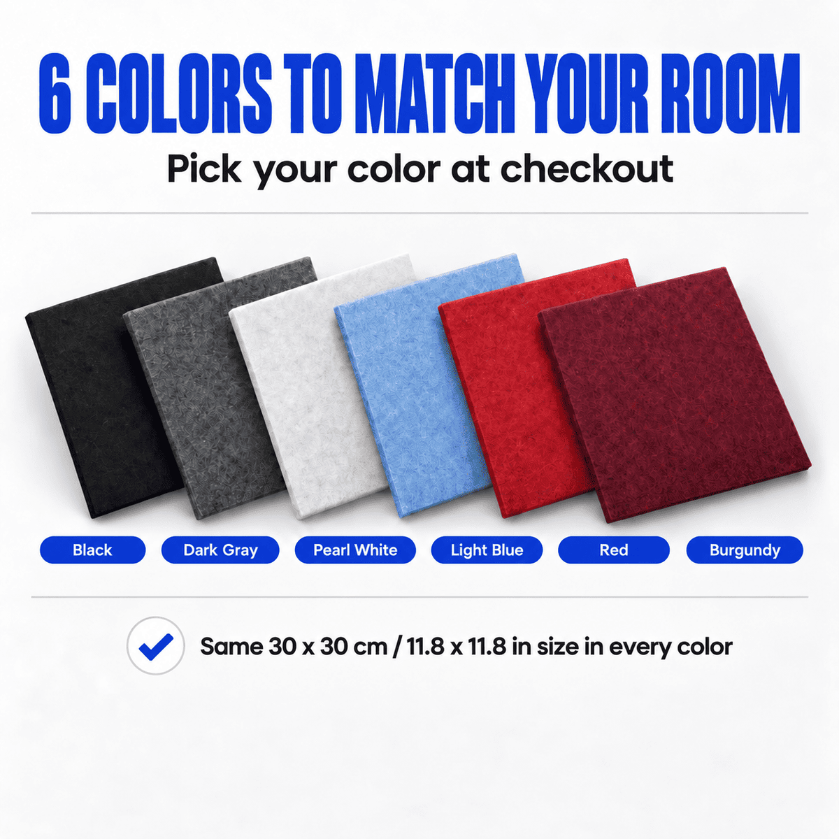 Arrowzoom Self-Adhesive Acoustic Felt Ceiling Panels (KK1424)