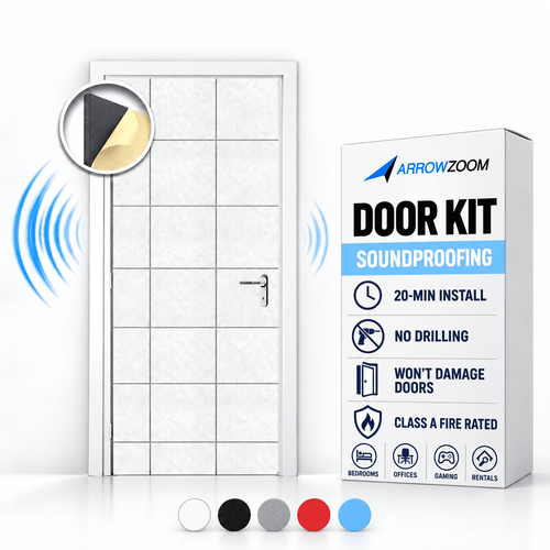 Quiet Your Room in 20 Minutes — Door Soundproofing Kit (KK1184)