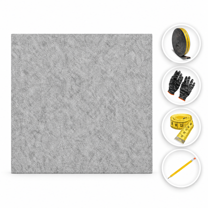 Arrowzoom Door Kit PRO — Heavy-Duty Soundproof Panels (KK1244)