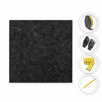 Quiet Your Room in 20 Minutes — Door Soundproofing Kit (KK1184)