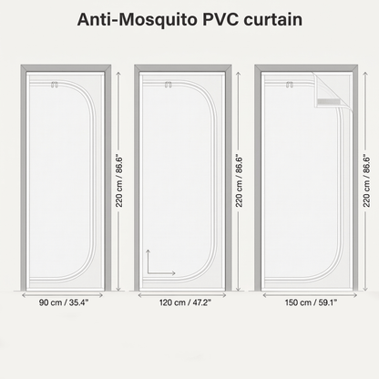 Anti-Mosquito PVC curtain AP1504