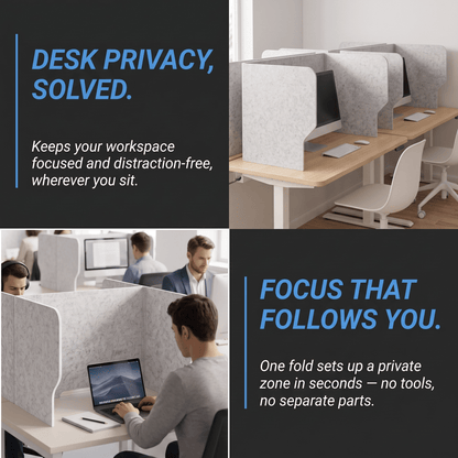 Arrowzoom Acoustic Desk Divider PRO KK1480