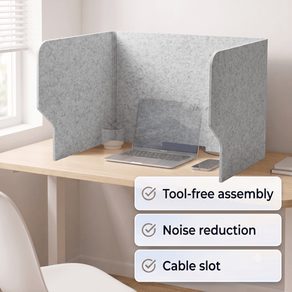 Arrowzoom Acoustic Desk Divider PRO KK1480