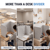 Arrowzoom Acoustic Desk Divider PRO KK1480 White