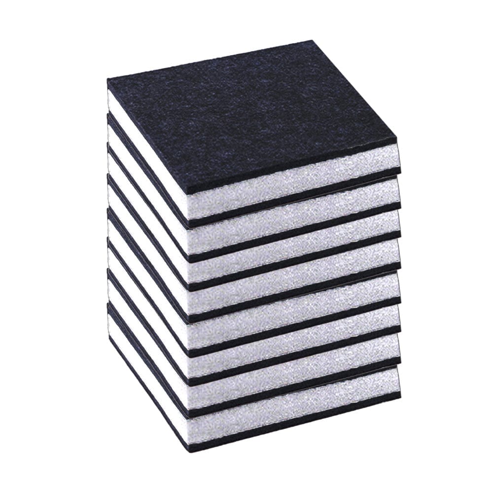 Arrowzoom QuietStep Piano Pad: 3-Layer Acoustic Solution - KK1469 8 Pieces - 40 x 40 x 3 cm