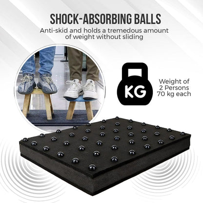 Arrowzoom ProSound 1pc Heavy Duty 3-Layer Thick 5.5cm/2.1" Floor Pads - KK1468