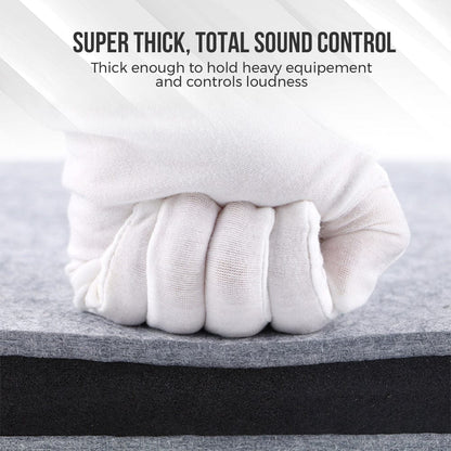 Arrowzoom QuietStep Piano Pad: 3-Layer Acoustic Solution - KK1469