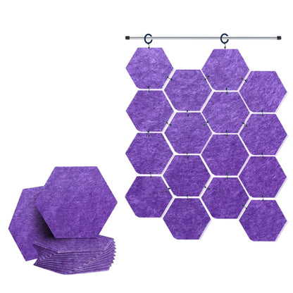 Arrowzoom Hanging Hexagon Sound Absorbing Clip-On Tile - KK1240