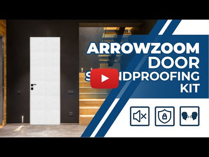 Arrowzoom Kit de Insonorización de Puertas Paneles Acústicos Todo en Uno KK1184 