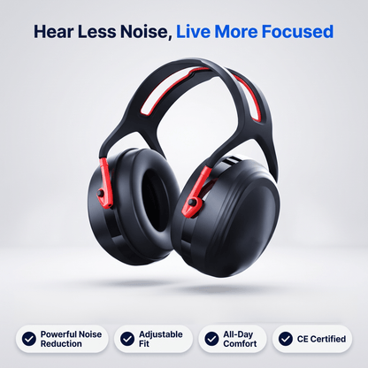 Arrowzoom Bundle — Dual-Hole Ear Pillow + Soundproof Ear Muffs KK1482