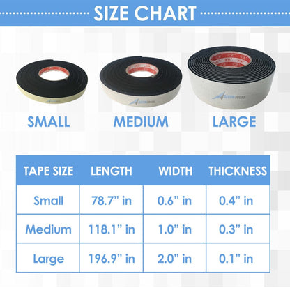 Arrowzoom Soundproof Seal Strip for Doors and Windows - KK1165