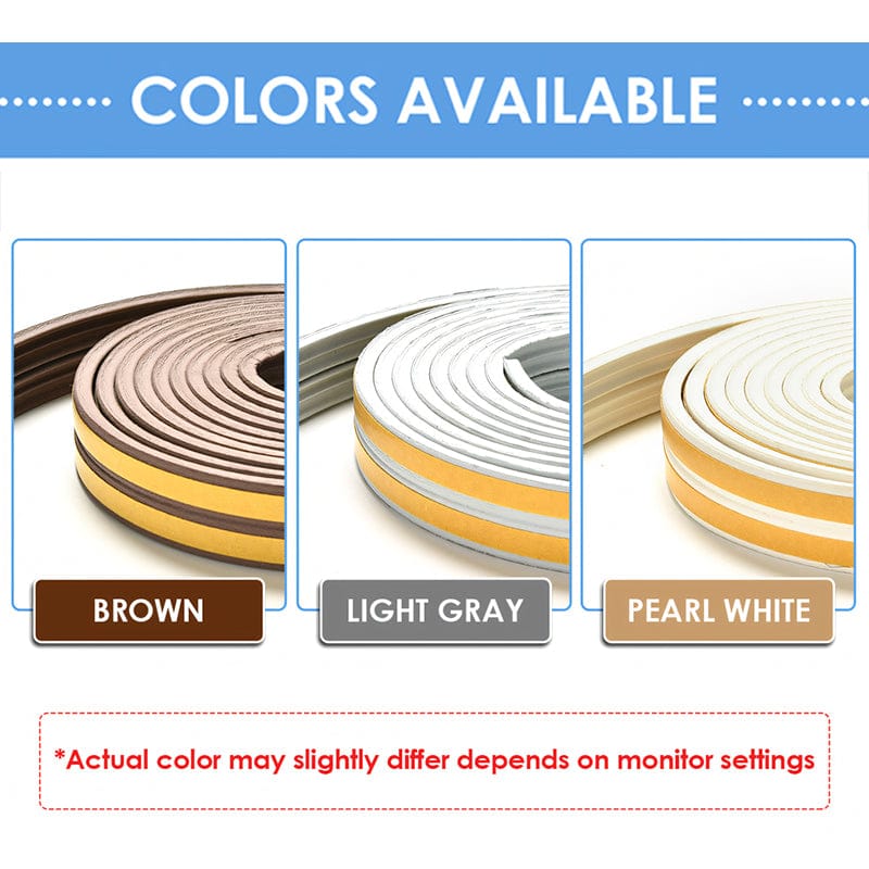 Arrowzoom Soundproof Weather Strip for Doors and Windows - KK1154