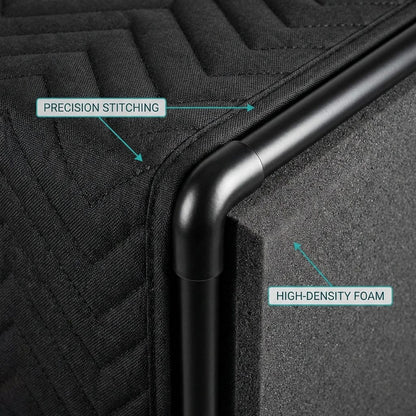 Studio-Quality Portable Vocal Booth — Kill Outside Noise, Set Up in 15 Min (KK1250)