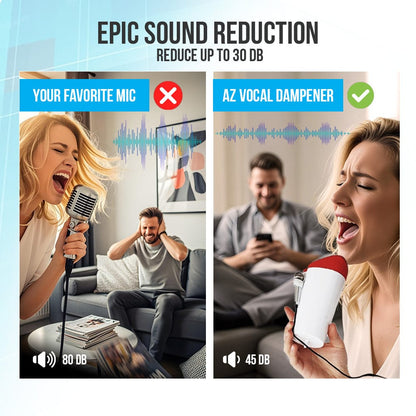 Arrowzoom Singing, Warm-up, Stress Relief Vocal Dampener - KK1464