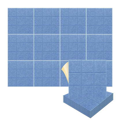 Arrowzoom "Grid Matrix" 3D Square Polyester Felt Art Panels - KK1389