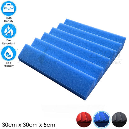 Arrowzoom™ PRO Series Soundproof Foam - Triangle Pro - KK1243 Blue / 1 pieces