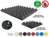 New 1 Pc  Pyramid Tile Acoustic Panel Sound Absorption Studio Soundproof Foam KK1034 Arrowzoom.