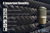 Arrowzoom Flat Bevel Adhesive Backed Tile Series Acoustic Foam - Solid Colors - KK1055