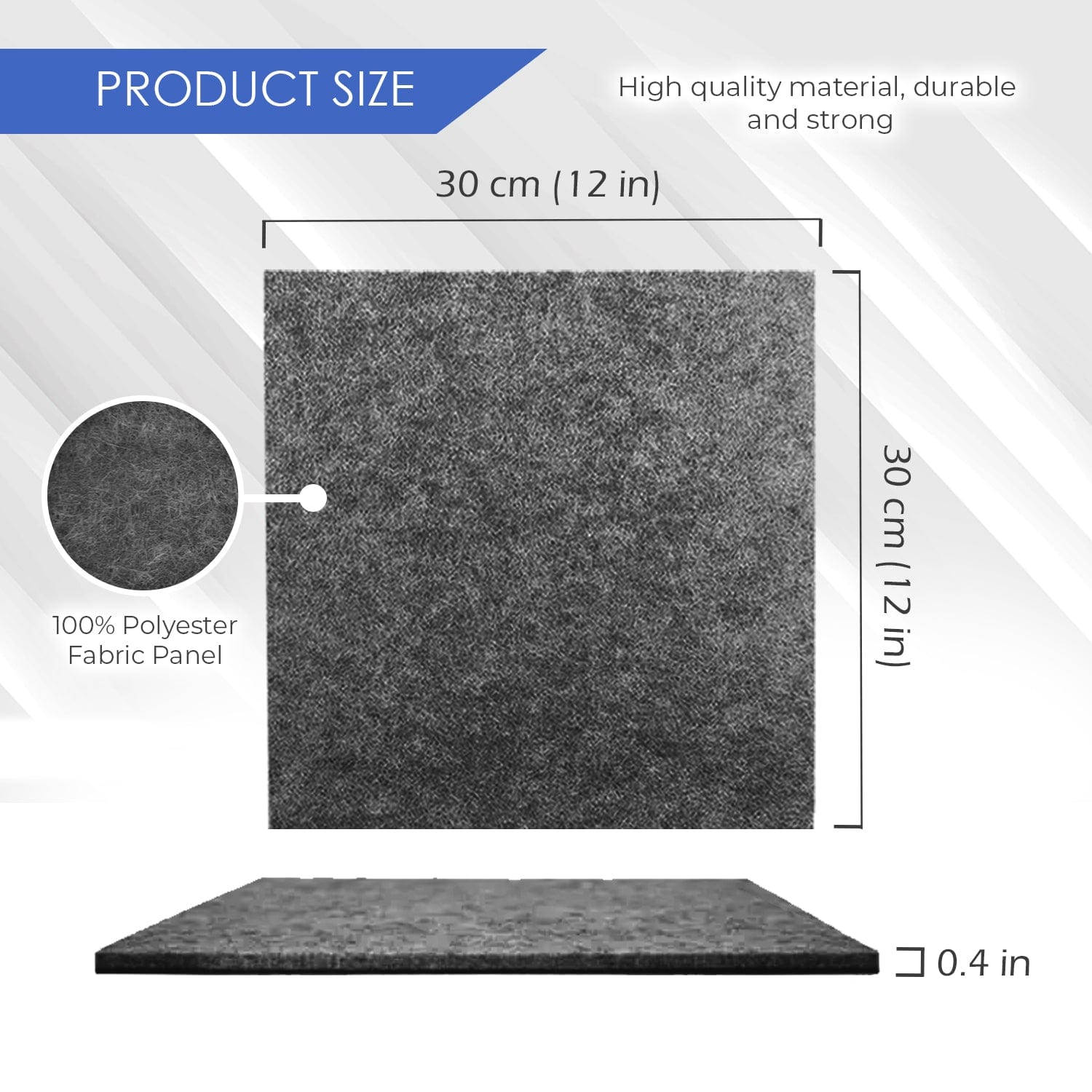 Arrowzoom Non-Slip Soundproof Floor Tiles, Rug Pad - KK1282