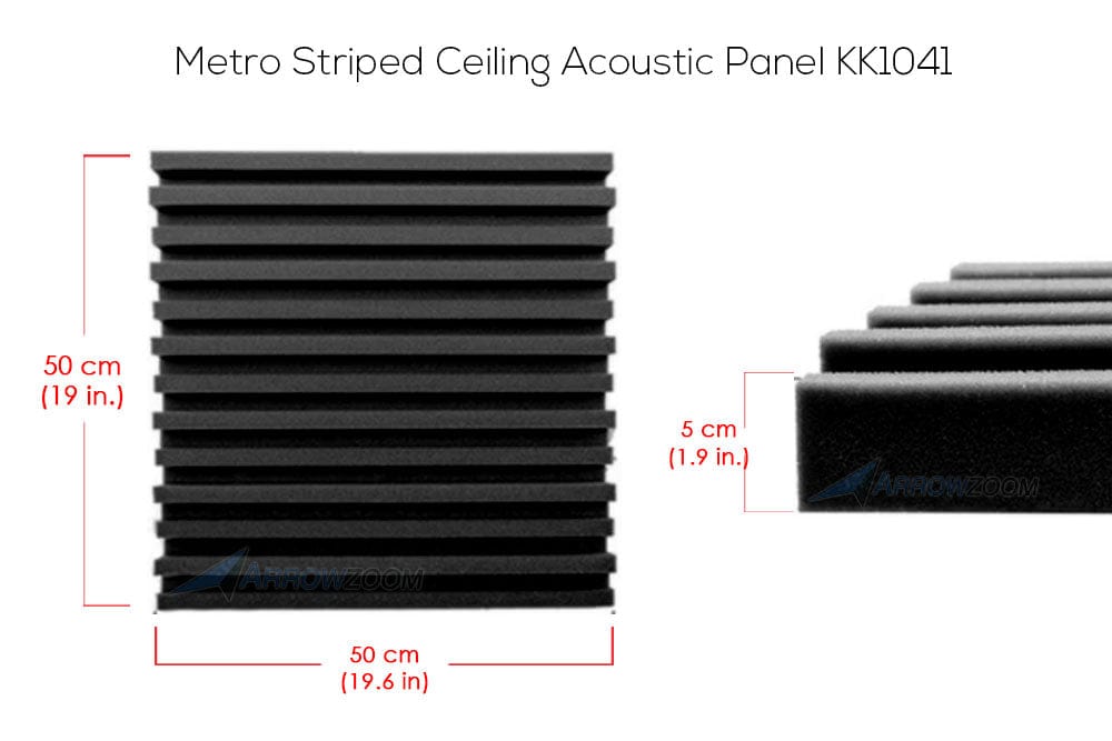 Arrowzoom Complete Package Music Room Kit - All in One Sound Absorption Panels - KK1183