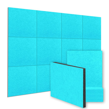 Arrowzoom™ Soundproofing Self Adhesive Panels Wall Kit PRO - KK1259 Light Blue / 24