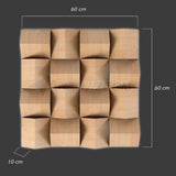 Arrowzoom™ Pro Acoustic Sound Diffuser - 3D Triangular - KK1203