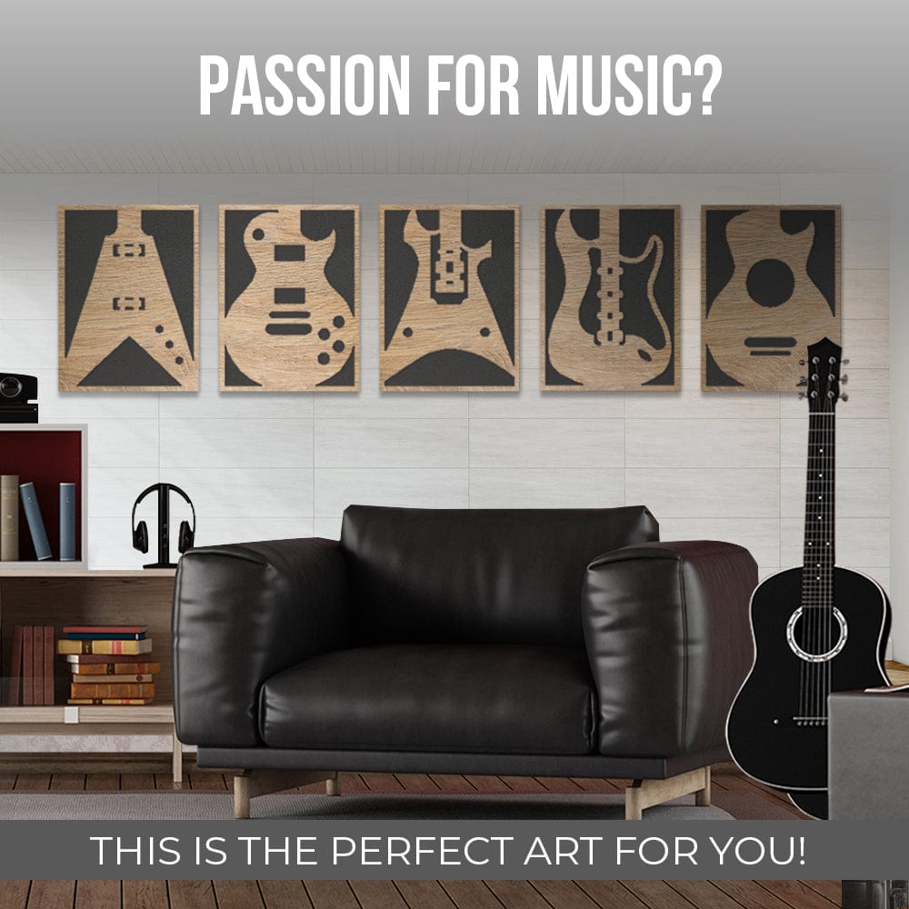 Pro Diffuser Panel Arrowzoom™ Diffuse PRO Guitar Acoustic Wooden Panel (KK1328 ...